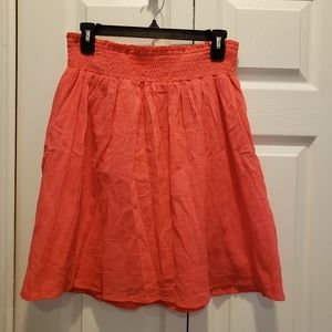 Elastic waist skirt